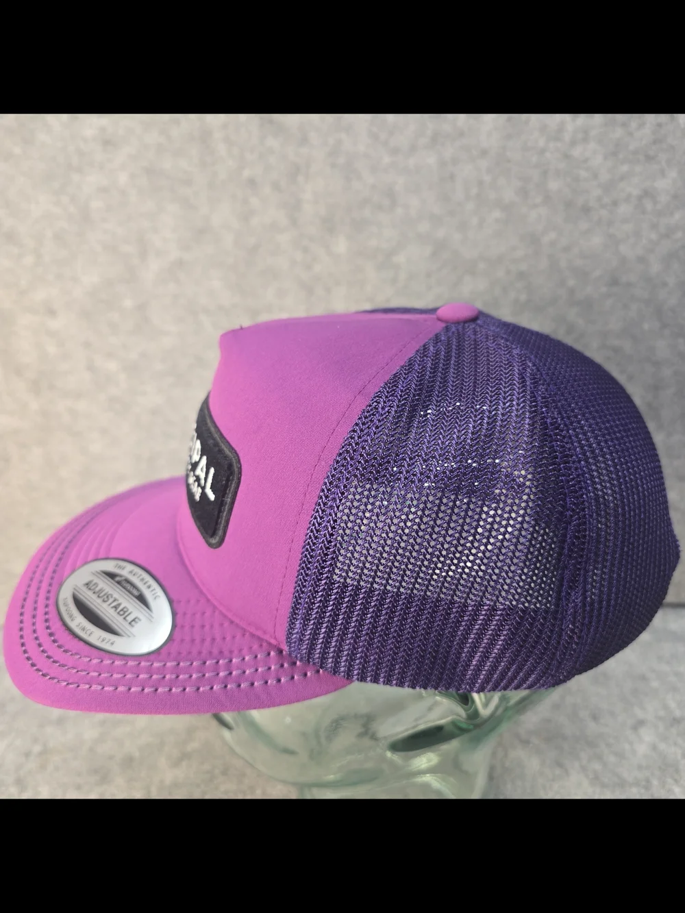 Municipal purple trucker